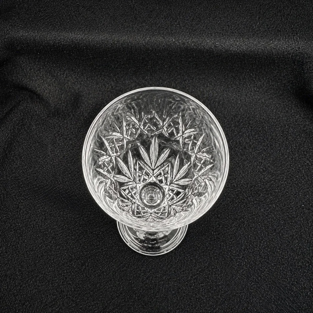 2 Royal Crystal Rock Linea Gala Champagne Flutes Lead Crystal Italy 7.75in